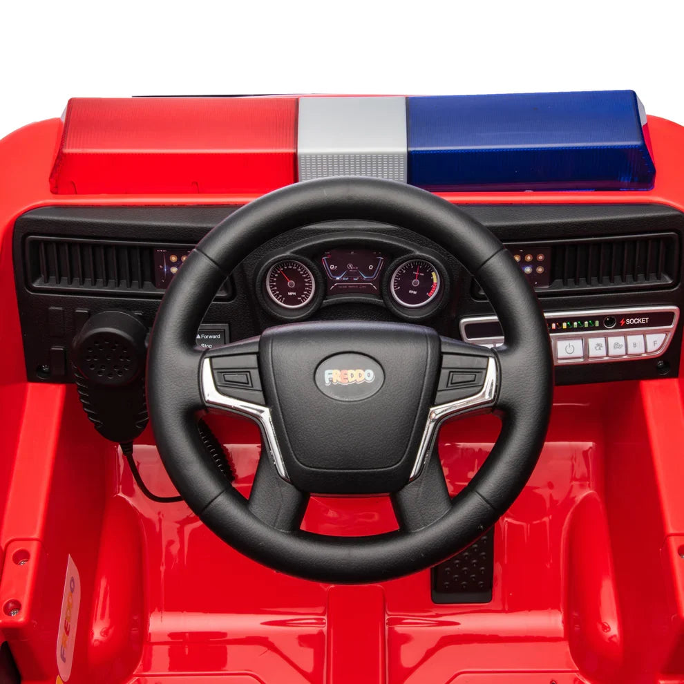 12V Fire Truck 1 Seater Ride on
