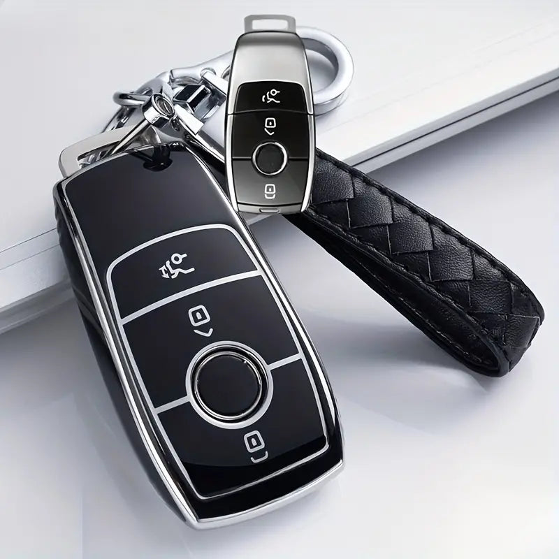 Key Case For Benz E C S GLC GLE GLA GLS E200 E400 E63 W213 S550 S560 C260 A200 Key Chain 9acedf24-e8ec-451e-8a3d-67be779c545f_1
