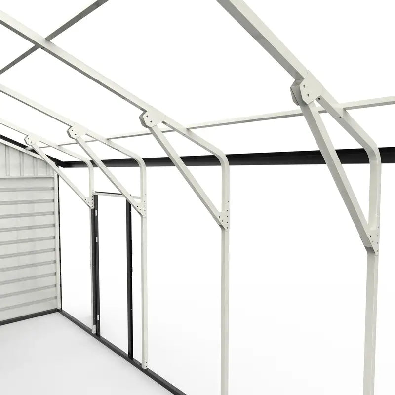 23' x 22' Metal Double Garage Shed with Side Door - Chery Industrial 9f9ca3c0-a0d9-4337-8eef-f82c41dd1bd2_2000x2000.jpeg.format