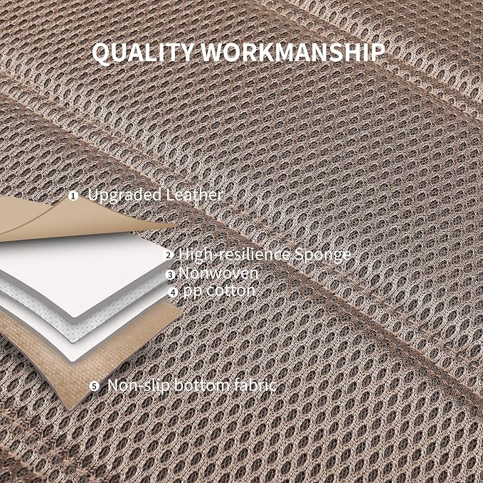 Universal Fabric Seat Covers — Beige