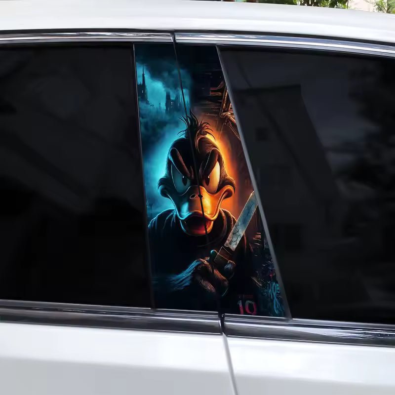 2Pcs Door pillar stickers black duck A-385 style2 Aa439b9a887684b6ebb6c0ef98cd44ec5S_jpg_960x960q75_jpg