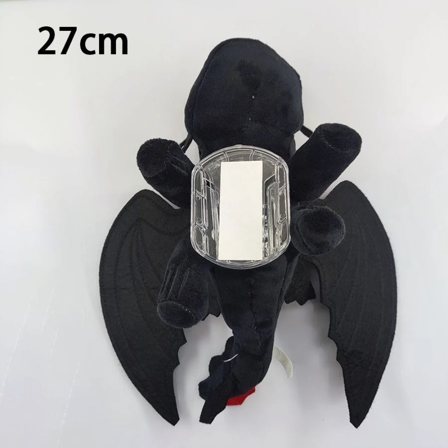 Auto Parts™ Toothless decoration little flying dragon Black Medium 27cm Black_27cm