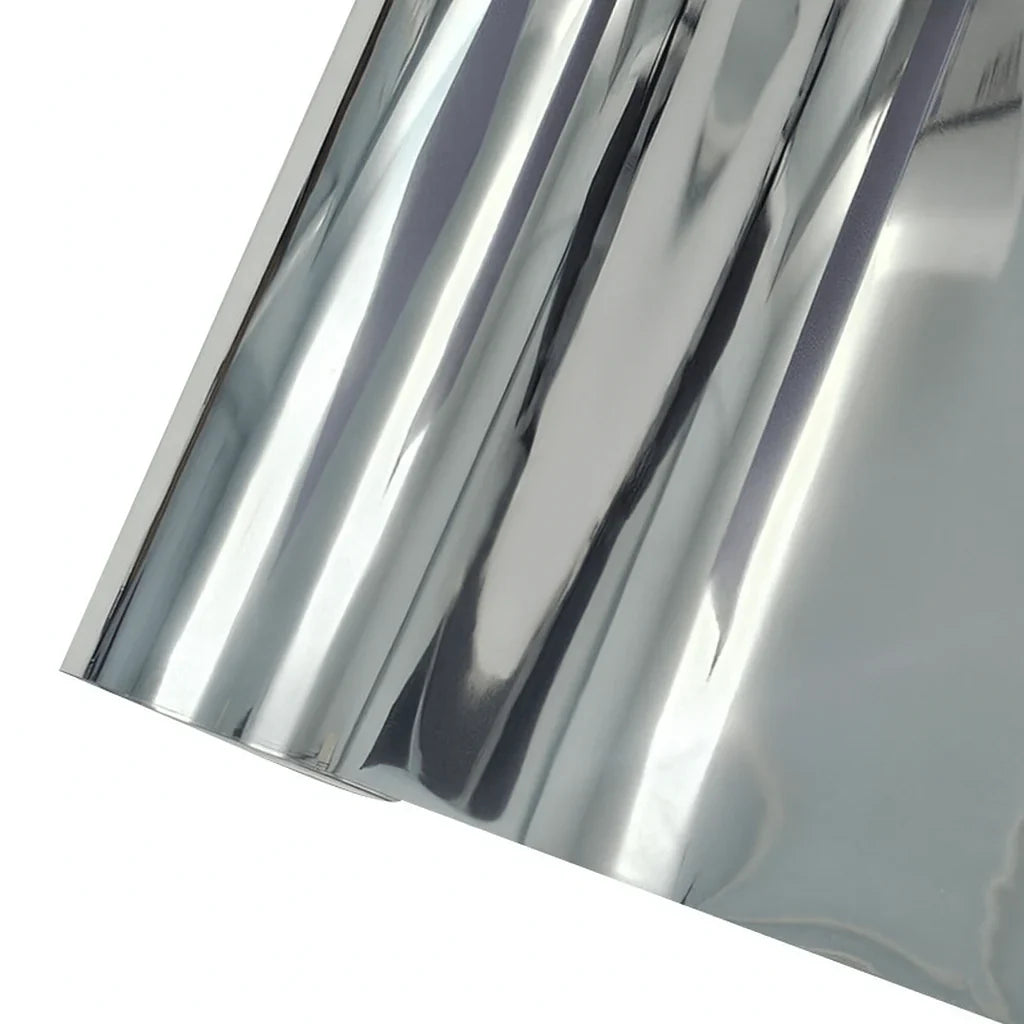 Silver Mirror Chrome Vinyl Wrap