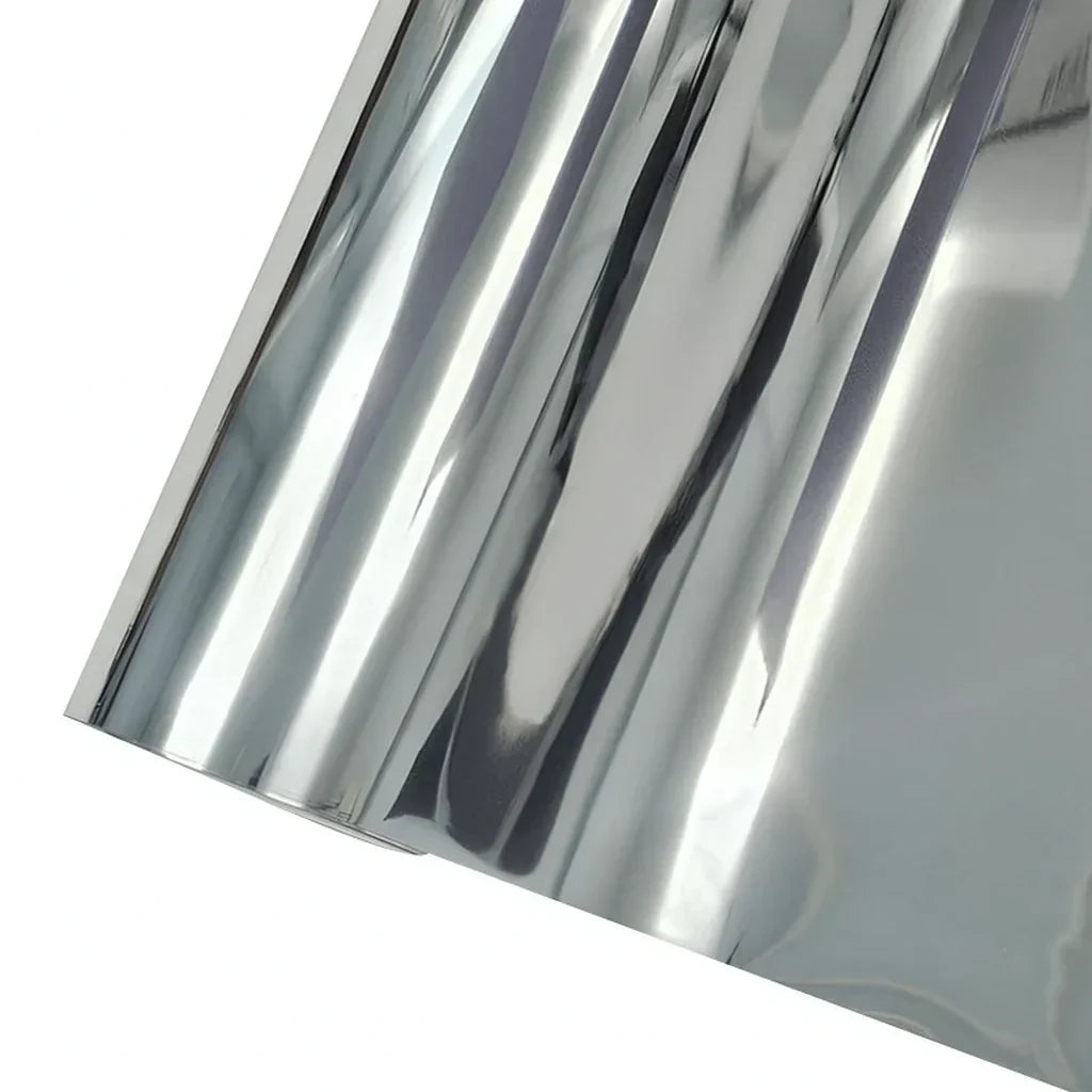 Silver Mirror Chrome Vinyl Wrap