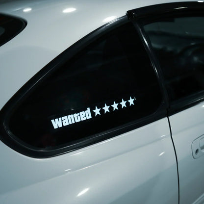 Wanted LED Panel Sticker DSC0425