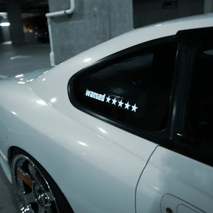 Wanted LED Panel Sticker DSC0427