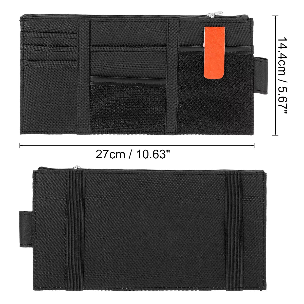 Unique Bargains Car Sun Visor Organizer GUEST_45114fb2-66fd-4606-a760-657700ae10b0