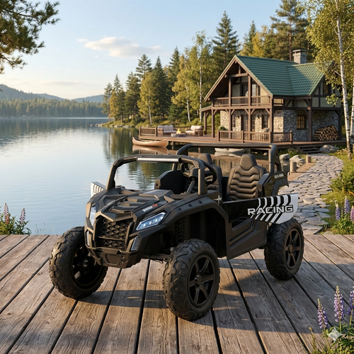 24V 4x4 Dune Buggy Buccaneer XXL 2 Seater Kids Ride On Car with Brushless Motor and Air Filled Tires