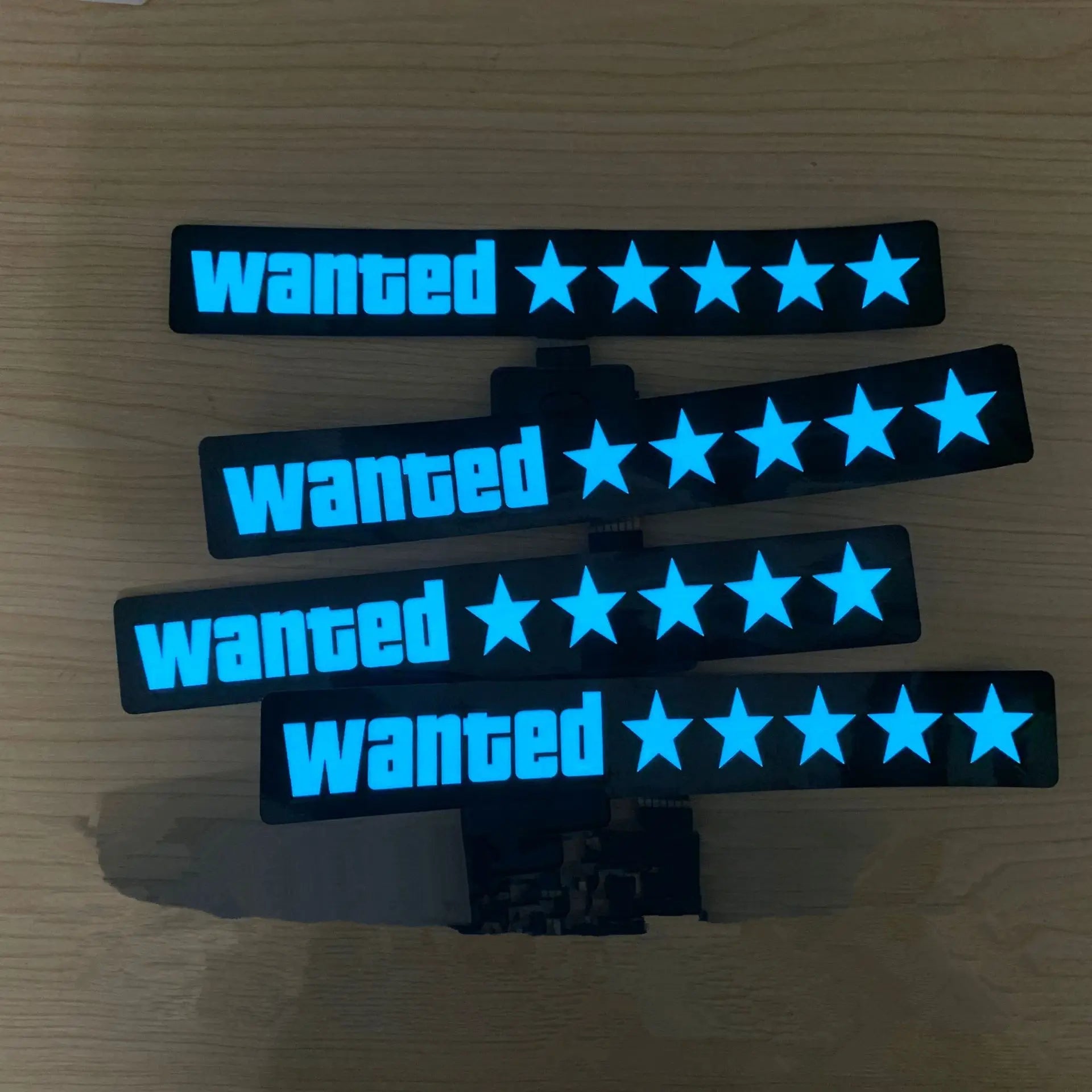Wanted LED Panel Sticker H560fbcc850204da3af9eb76756b6be7f6