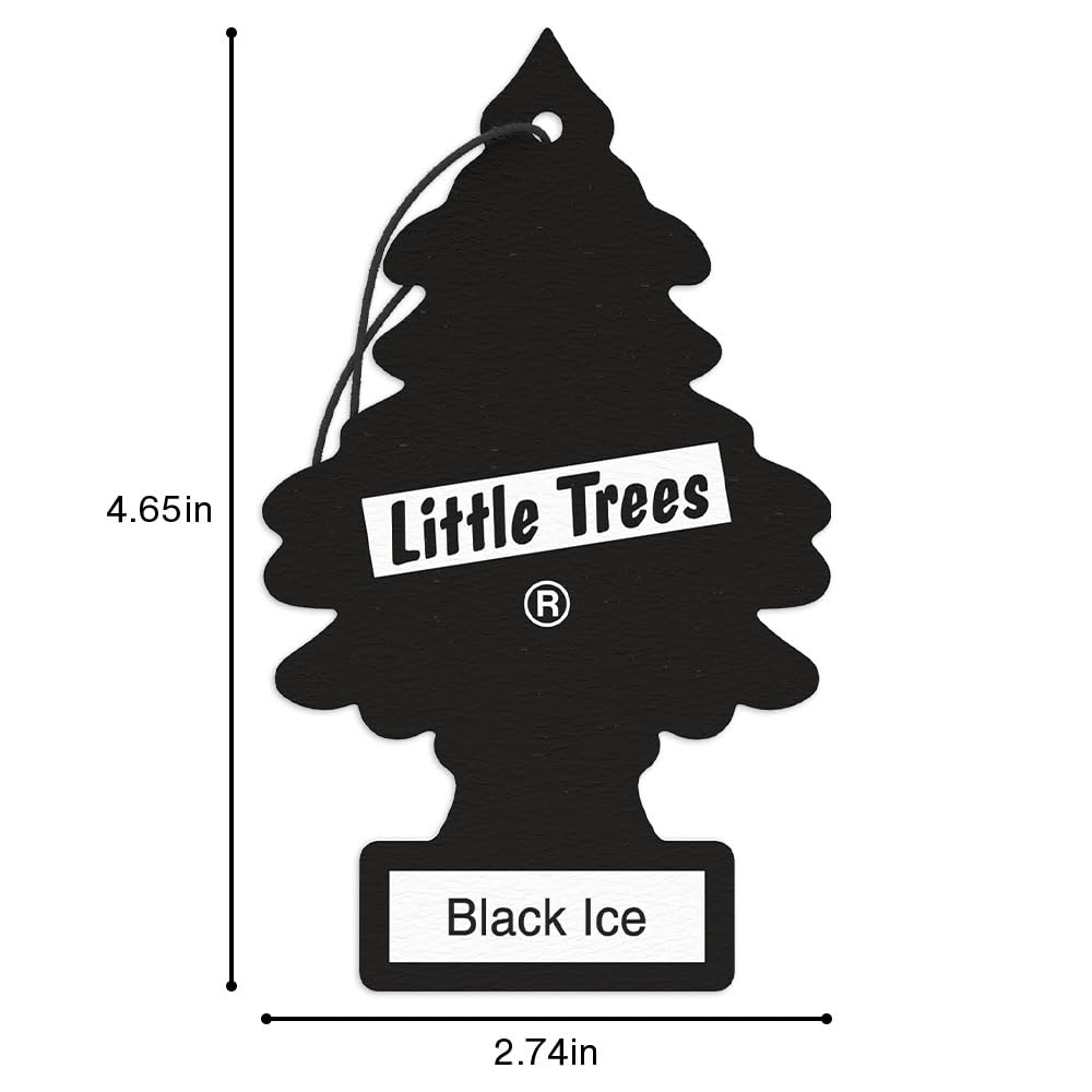 LITTLE TREES Car Air Freshener - Black Ice (24 Pack) | Long-Lasting Hanging Tree Scent for Car & Home Main_06_77fad862-3d7b-4c4e-ab3c-fbad4ba217de