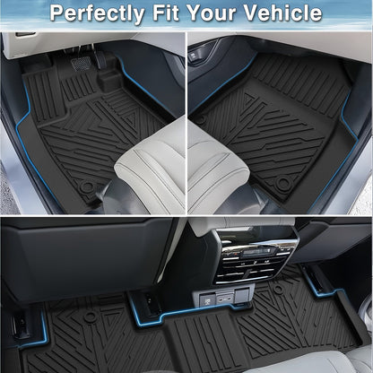 Toyota C-HR 2018–2023 3D Laser-Fit All-Weather TPE Floor Mats