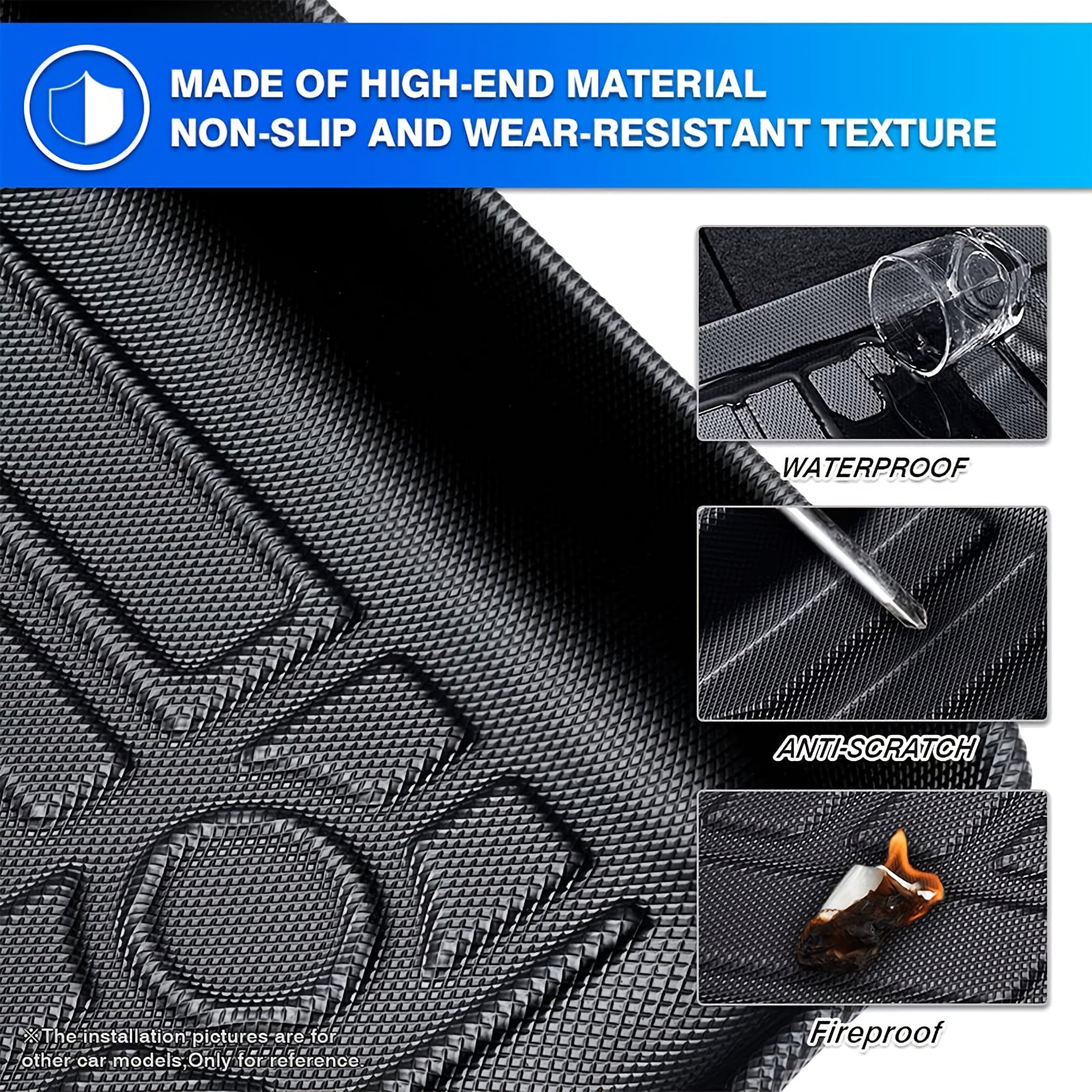 Toyota C-HR 2018–2023 3D Laser-Fit All-Weather TPE Floor Mats