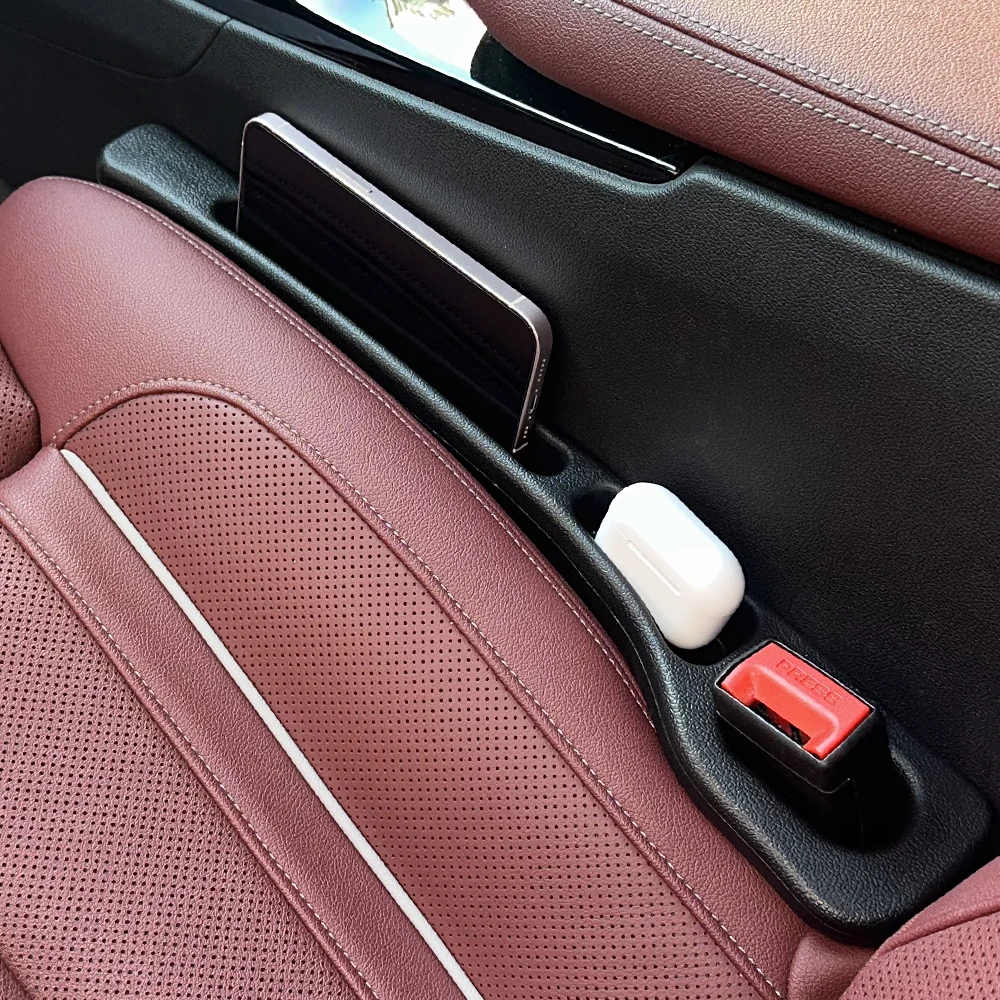 Universal 2 Pcs Car Seat Gap Filler & Console Organizer Set Main_image_06