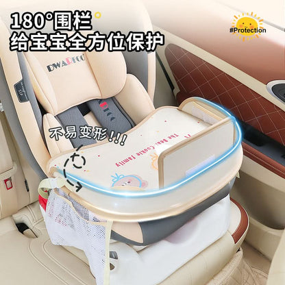 Car Cartoon Waterproof Baby Dining Table Car Rear Multifunctional Storage Small Table Child Safety Seat Tray O1CN0141qrW81hSuxP6GTHA__2213005604277-0-cib