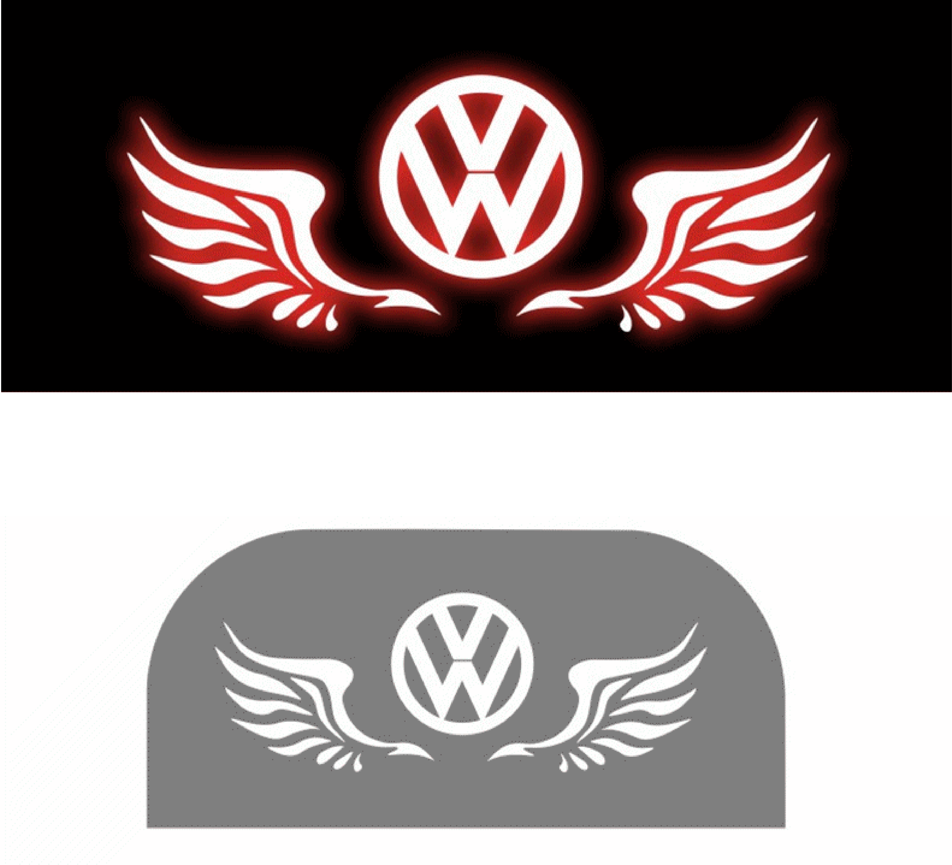 Devil Eyes Sticker high brake light High Quality Rear Tail Light Volkswagen O1CN015qpC0l1xrDnKD5ZYc__2216826216496-1-cib_1