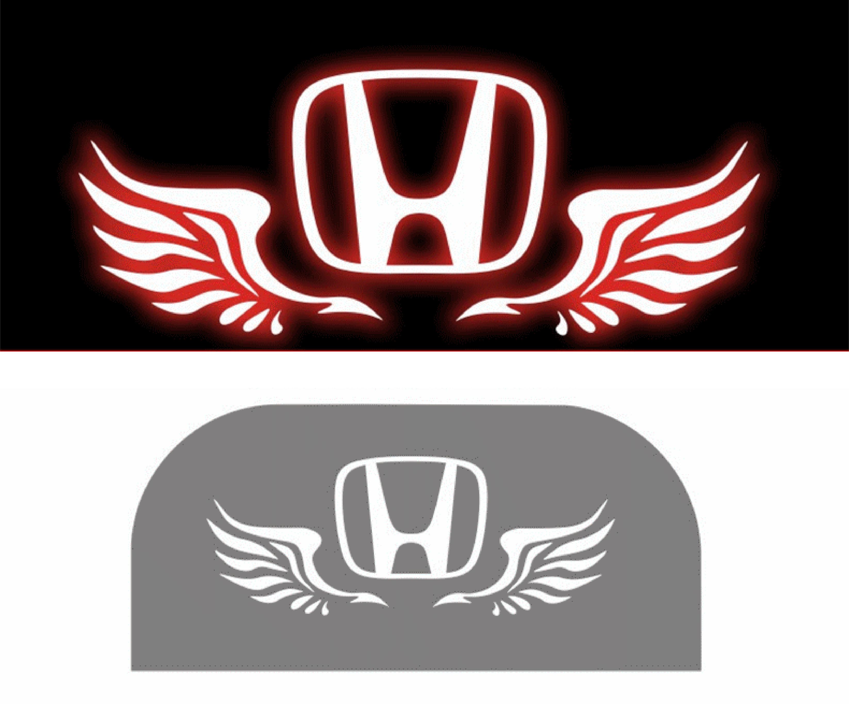 Devil Eyes Sticker high brake light High Quality Rear Tail Light Honda O1CN017A2XDa1xrDnJSBm2F__2216826216496-1-cib