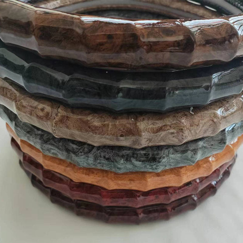 Luxury Peach Wood Grain Steering Wheel Cover | Non-Slip & Breathable O1CN01ESEXU425tz6Dc0szn__2756927585-0-cib