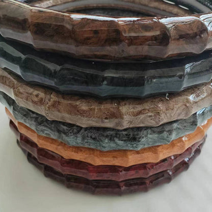 Luxury Peach Wood Grain Steering Wheel Cover | Non-Slip & Breathable O1CN01ESEXU425tz6Dc0szn__2756927585-0-cib