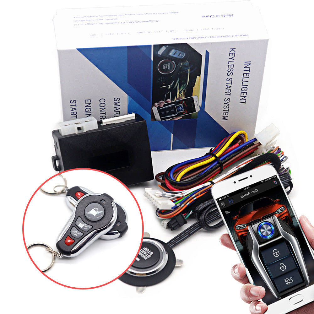 Universal Bluetooth Remote Start Kit | Mobile Phone Control One-Button Start Modification DQD-LY(YT-70) O1CN01FC6uMN1ktQZlGopCj__2200623104741-0-cib