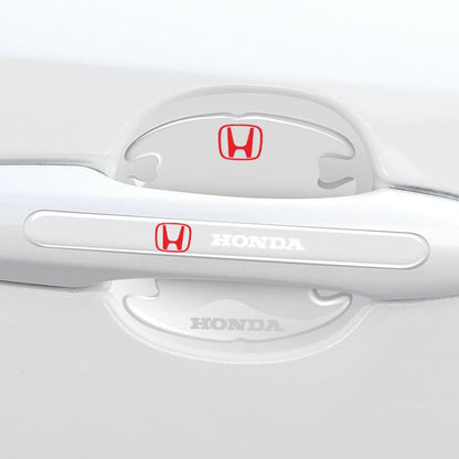 Honda car door handle protection strip with logo