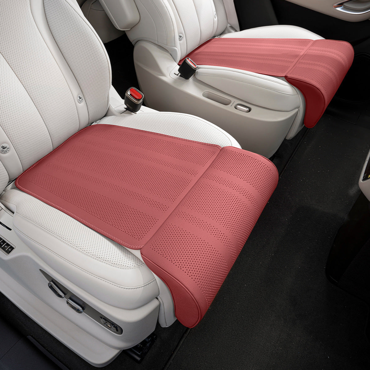Ergonomic Car Seat Cushion & Leg Support, Long Drive Comfort Customer Leg Support [Volcano Red] Two pieces O1CN01I1OchW1MpGRZMJTjG__2219203171483-0-cib