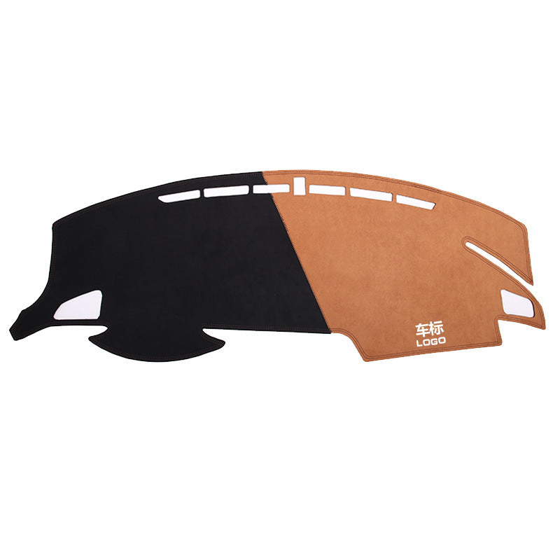 Car Dashboard Sunscreen Mat Interior Black + coffee With Logo O1CN01J3mEBm1k5xvmINnys__2217898814633-0-cib