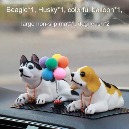 Car Shaking Head Dog Decoration Platform Interior Big husky ball + large anti-slip O1CN01JGN7q72HTD5gjGseb__2212071739151_430x_1