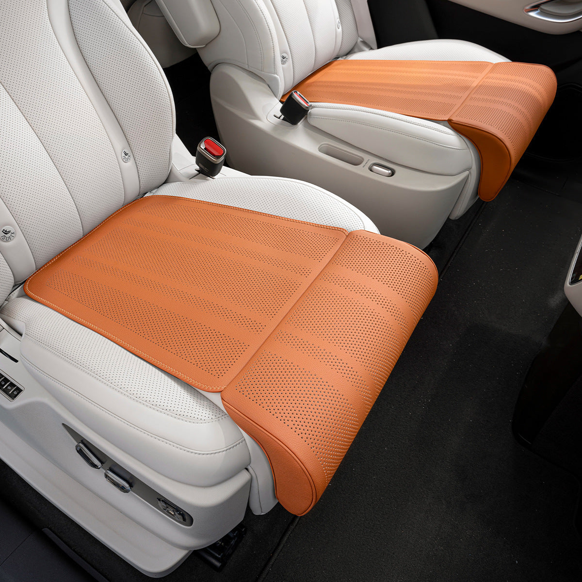 Ergonomic Car Seat Cushion & Leg Support, Long Drive Comfort Customer Leg Support [Ema Orange] Two pieces O1CN01LmMUfR1MpGRYLq0UH__2219203171483-0-cib