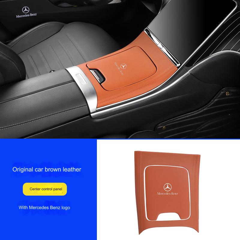Suitable For Mercedes-Benz All Series Center Control Panel C260L Car Interior Panel Brown With Logo O1CN01SSaujJ1Li6PXFPHY1__2215902881332-0-cib_1
