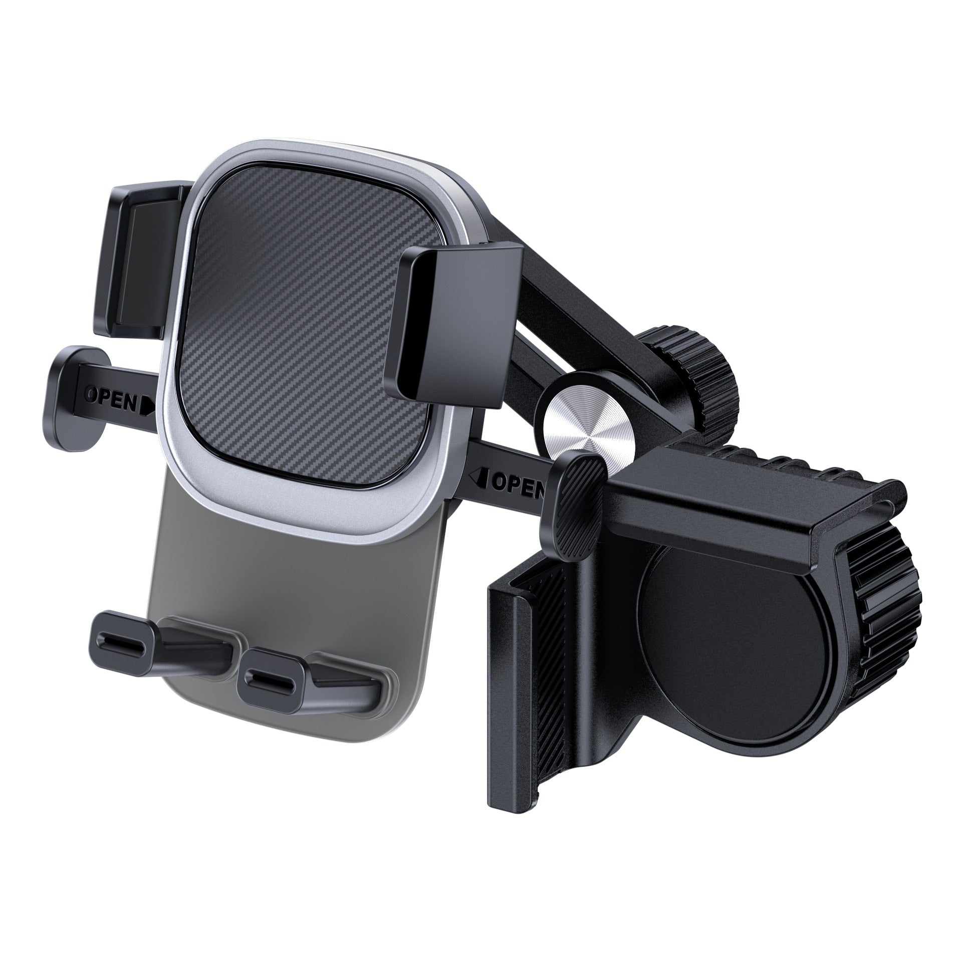 Universal Car Phone Mount – Secure 360° Adjustable Smartphone Holder J42-P2 Center Screen Mount – Silver O1CN01UCMgvS1ITxUMCwsSD__3937500895-0-cib