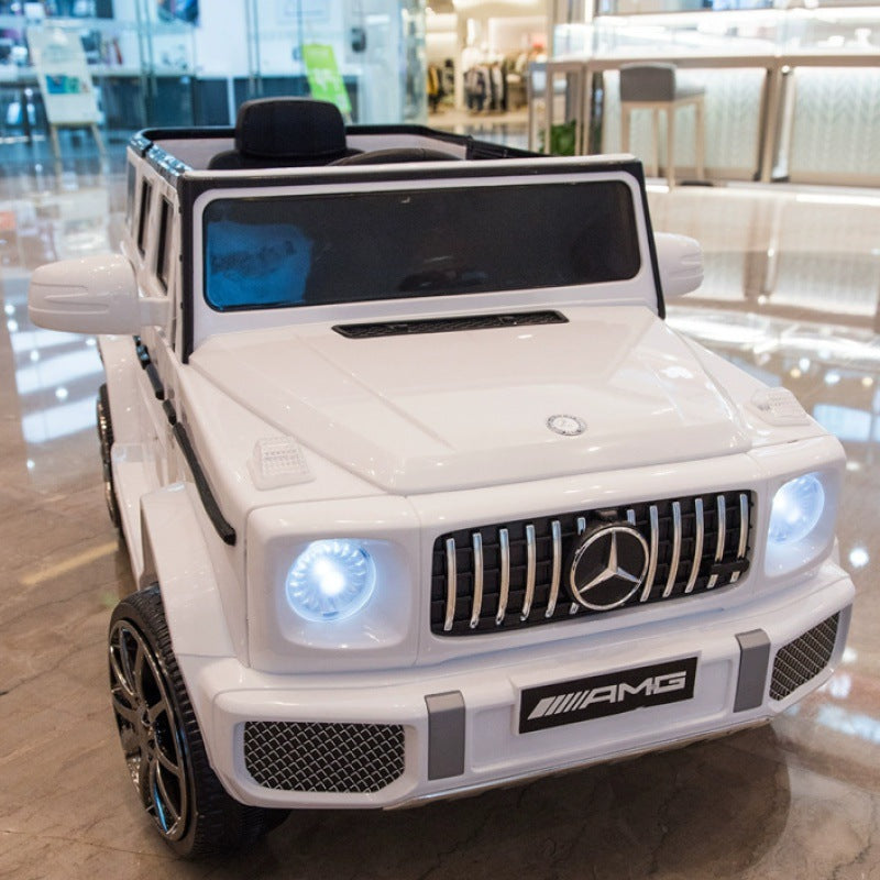 Mercedes-benz BiG G Kidsren's Electric Car White O1CN01WmD5B22IxGyu35Jsg__2218296729352-0-cib