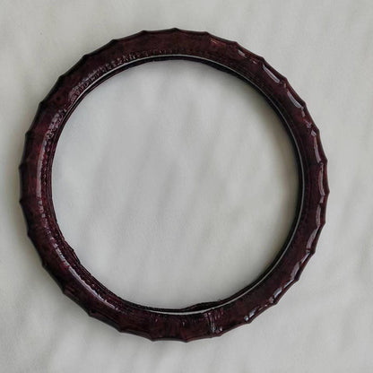 Luxury Peach Wood Grain Steering Wheel Cover | Non-Slip & Breathable O1CN01X3GN2Q25tz6Hv5wrM__2756927585-0-cib