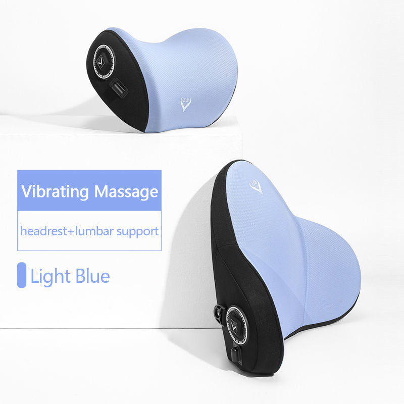 Car Neck Pillow Cushion with Intelligent Electric Massage Blue Pillow and Waist O1CN01ZK4g7T1dp7g8GU1pO__2216893393784-0-cib