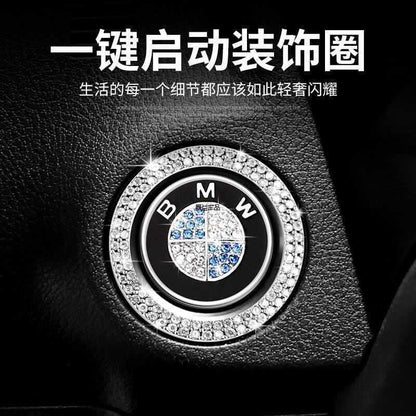 Diamond Car Start Button Ring, Ignition Key Protection Sticker O1CN01fbXedY1LH5Flnmzdw__2219882801273-0-cib