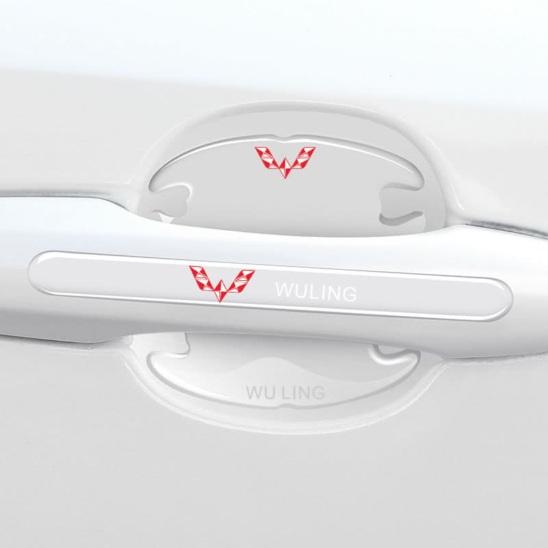 Car handle logo decal
