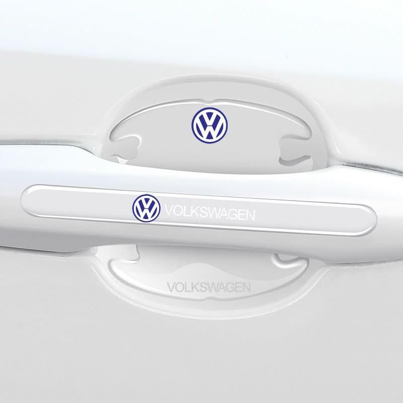 Volkswagen car door handle decal