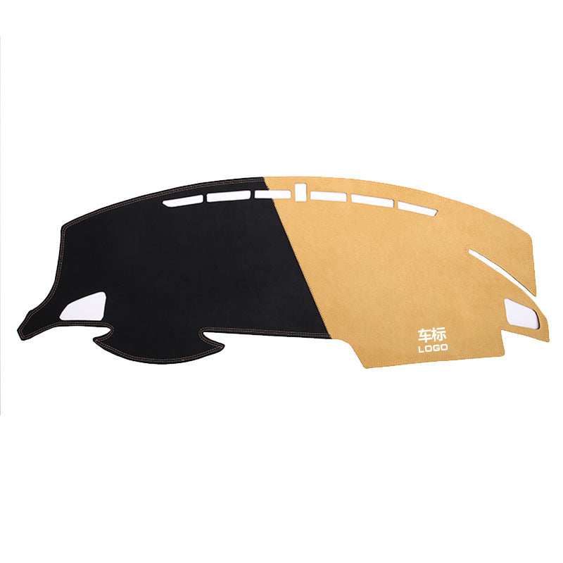 Car Dashboard Sunscreen Mat Interior Black + Yellow With Logo O1CN01rRGzJ71k5xvjY3wz6__2217898814633-0-cib