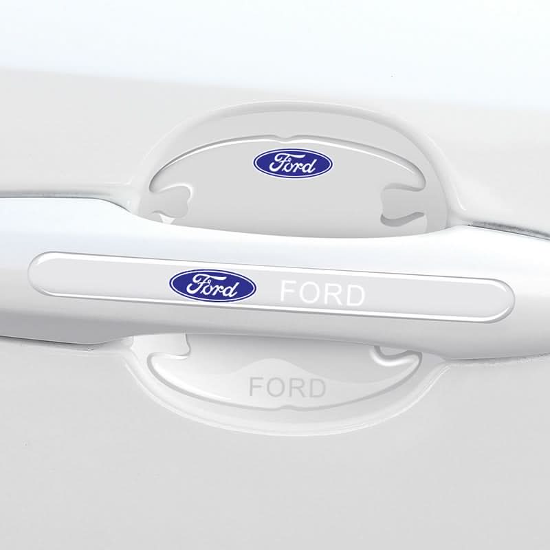 Car handle logo decal