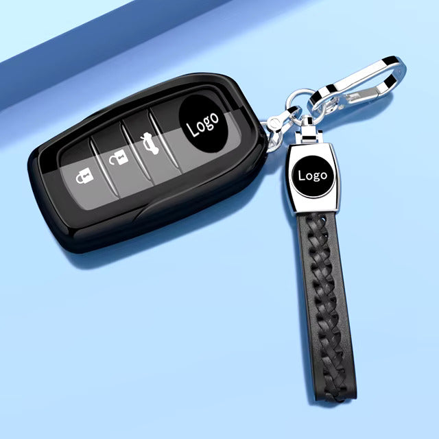 Toyota Car Key Fob Case Cover Keychain Black + Lambskin S53a49c51ab99475fa01daf56a49a5cc15_jpg_640x640_jpg_0efcdec3-2e85-4c2d-aebd-326237b1ea3f