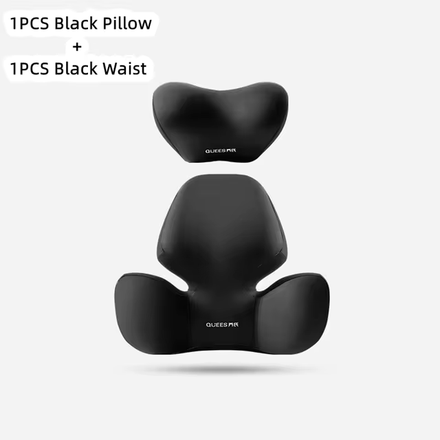 Car Headrest Pillow Neck Driving Seat Memory Foam Waist Protection Black headrest and waist support combination S5e24b48bf902429b90c41b25abb27088V_jpg_640x640_jpg