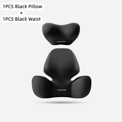Car Headrest Pillow Neck Driving Seat Memory Foam Waist Protection Black headrest and waist support combination S5e24b48bf902429b90c41b25abb27088V_jpg_640x640_jpg
