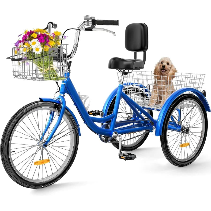 Adult 3 Wheel Tricycle Bike, Cargo Bicycle with Basket Blue With Basket S9e500c9694c04f5fa7aa2aecfce7fc6fl.jpg_960x960_d4262dfc-2e14-4eb1-8c2a-93e059a3a327