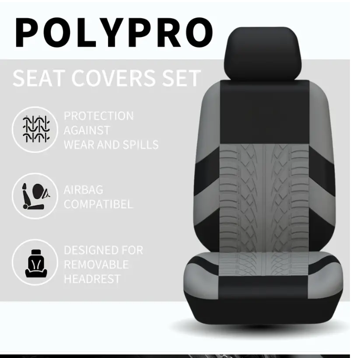 2 Premium Front Car Seat Covers with Removable Headrest Universal Fit Screenshot_2024-09-03_053354