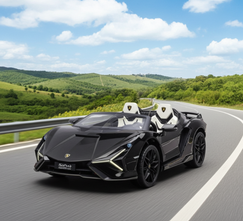 2026 24V Lamborghini Sian 2-Seater Ride-On Car