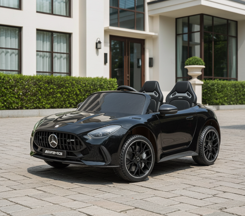2026 24V Mercedes AMG GT63 2 Seater Kid Ride On Car with Remote Control AND SILENT MOTORS