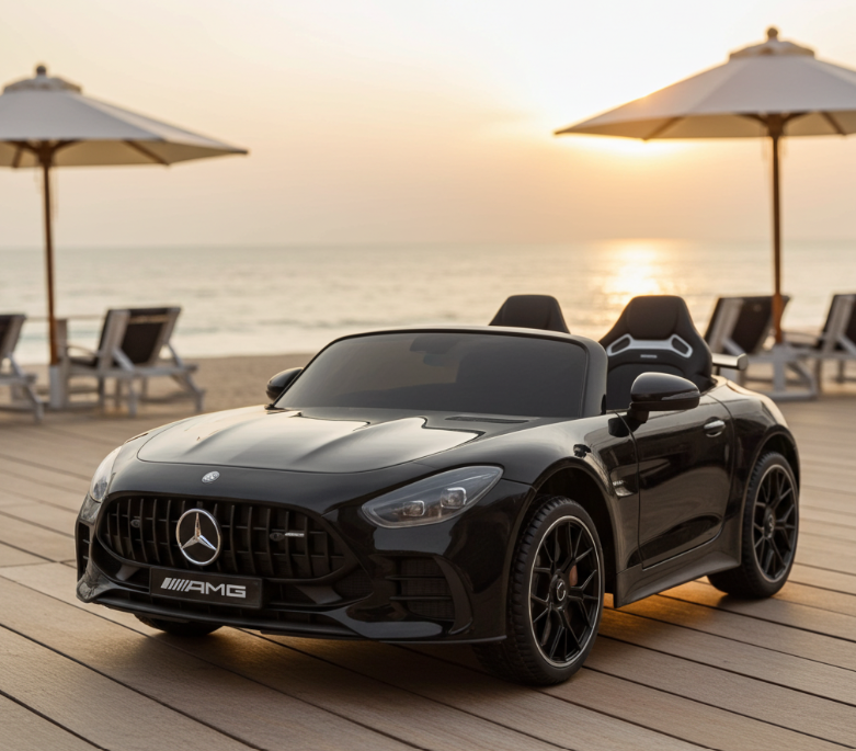 2026 24V Mercedes AMG GT63 2 Seater Kid Ride On Car with Remote Control AND SILENT MOTORS