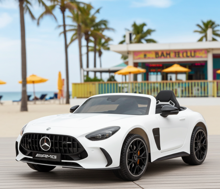 2026 24V Mercedes AMG GT63 2 Seater Kid Ride On Car with Remote Control AND SILENT MOTORS
