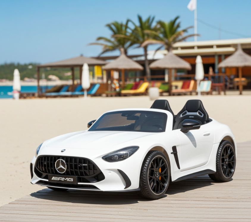 2026 24V Mercedes AMG GT63 2 Seater Kid Ride On Car with Remote Control AND SILENT MOTORS