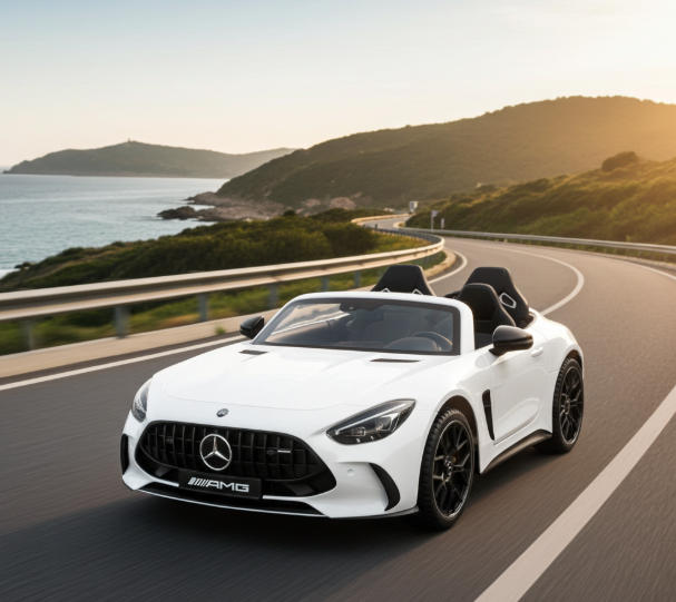 2026 24V Mercedes AMG GT63 2 Seater Kid Ride On Car with Remote Control AND SILENT MOTORS