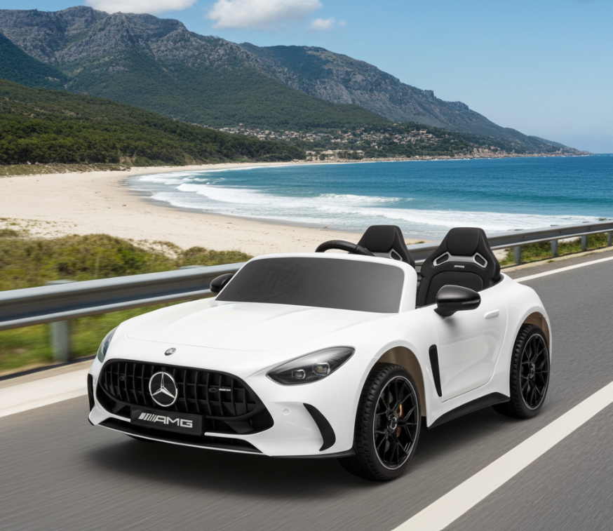 2026 24V Mercedes AMG GT63 2 Seater Kid Ride On Car with Remote Control AND SILENT MOTORS
